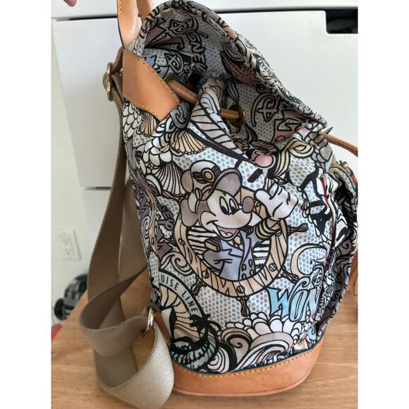 Dooney & Bourke Disney Cruise Line Nylon & Leather Backpack 2015 Retired! main image 5